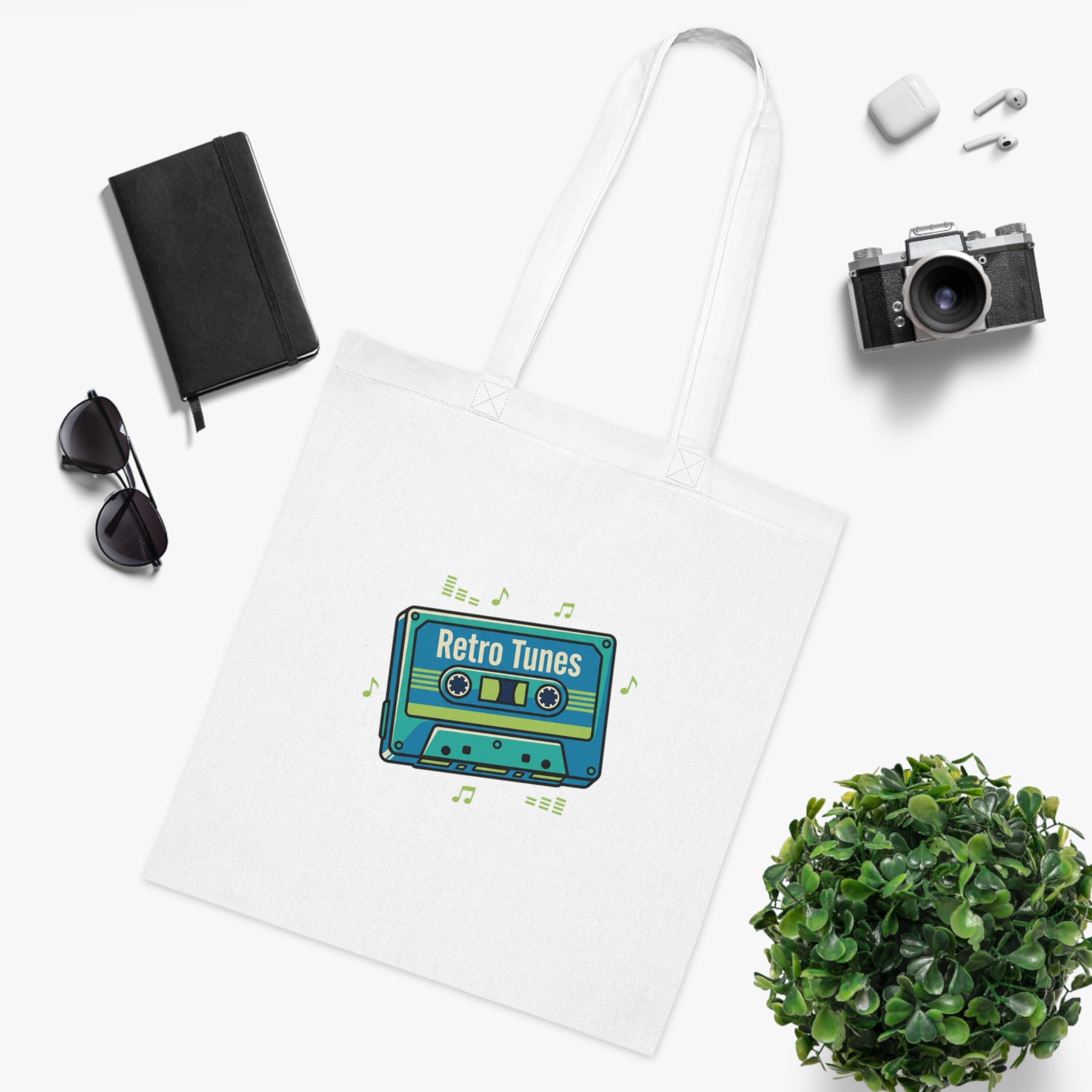 Retro Tunes Cassette Tote