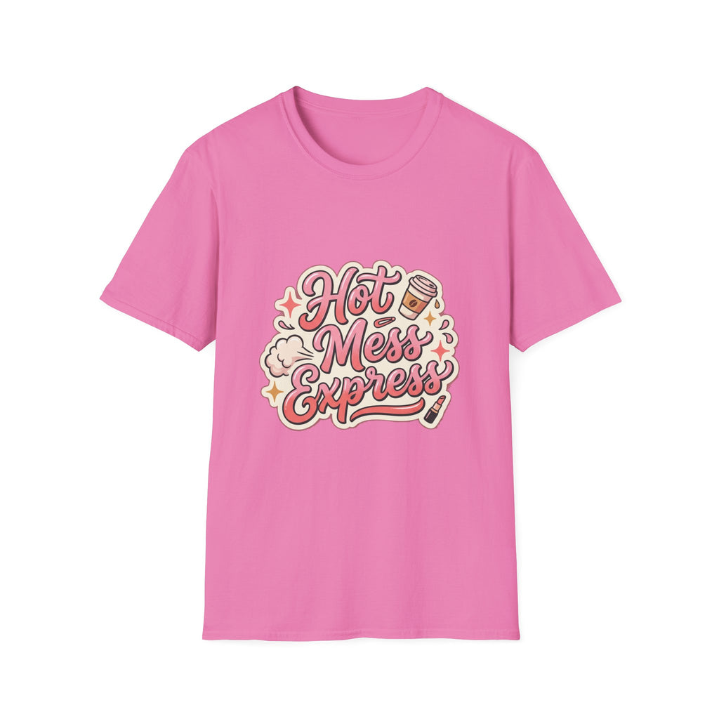 Hot Mess Express- Unisex Softstyle T-Shirt