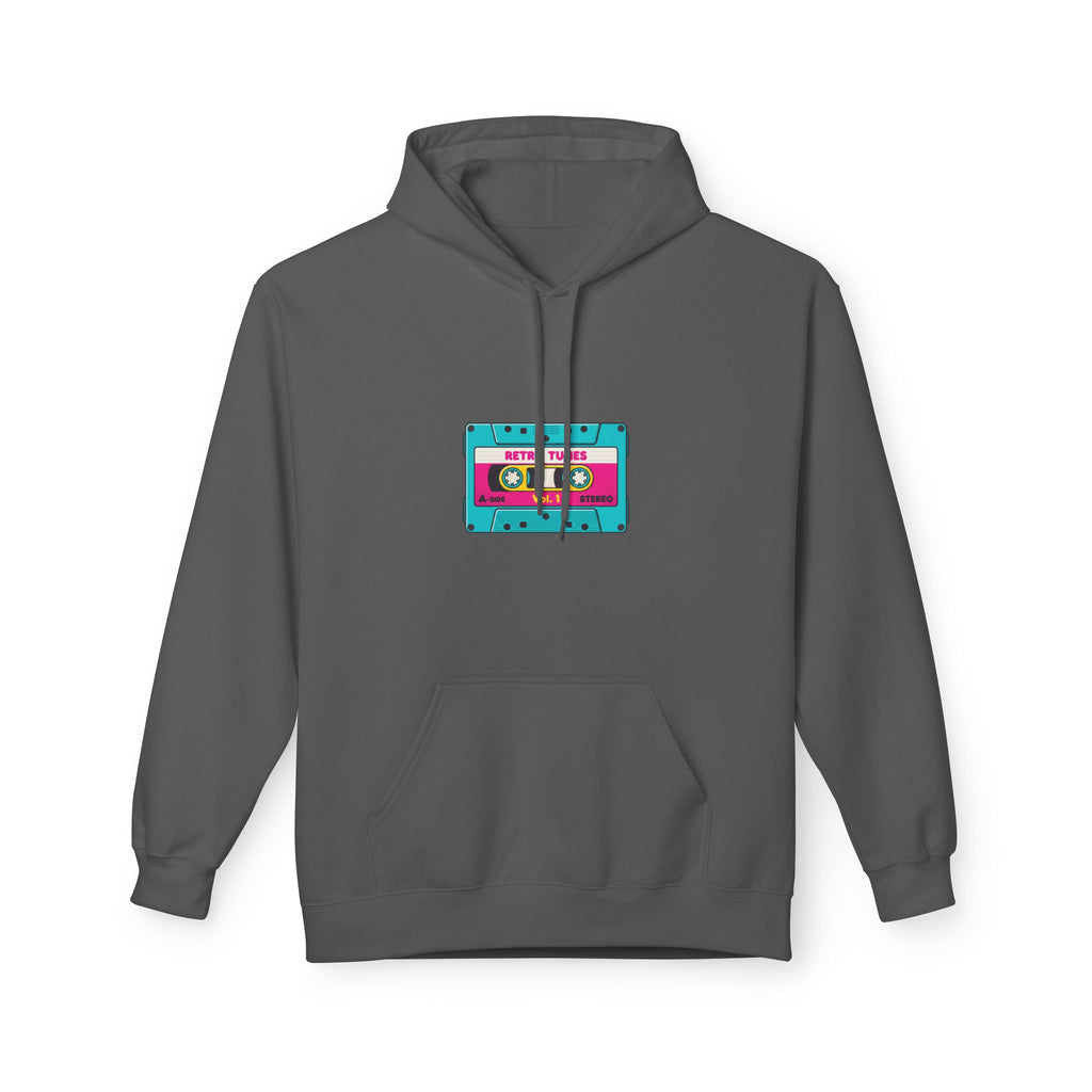 Retro Cassette Hoodie — Vintage Tape Graphic Pullover