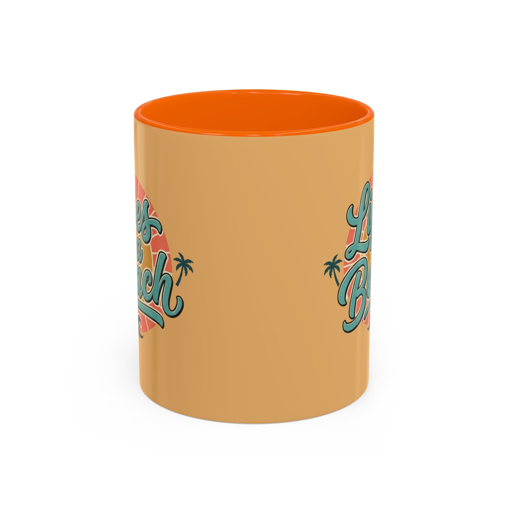 Life's a Beach Coffee Mug — Retro Beach Vibes 11/15oz Accent Mug