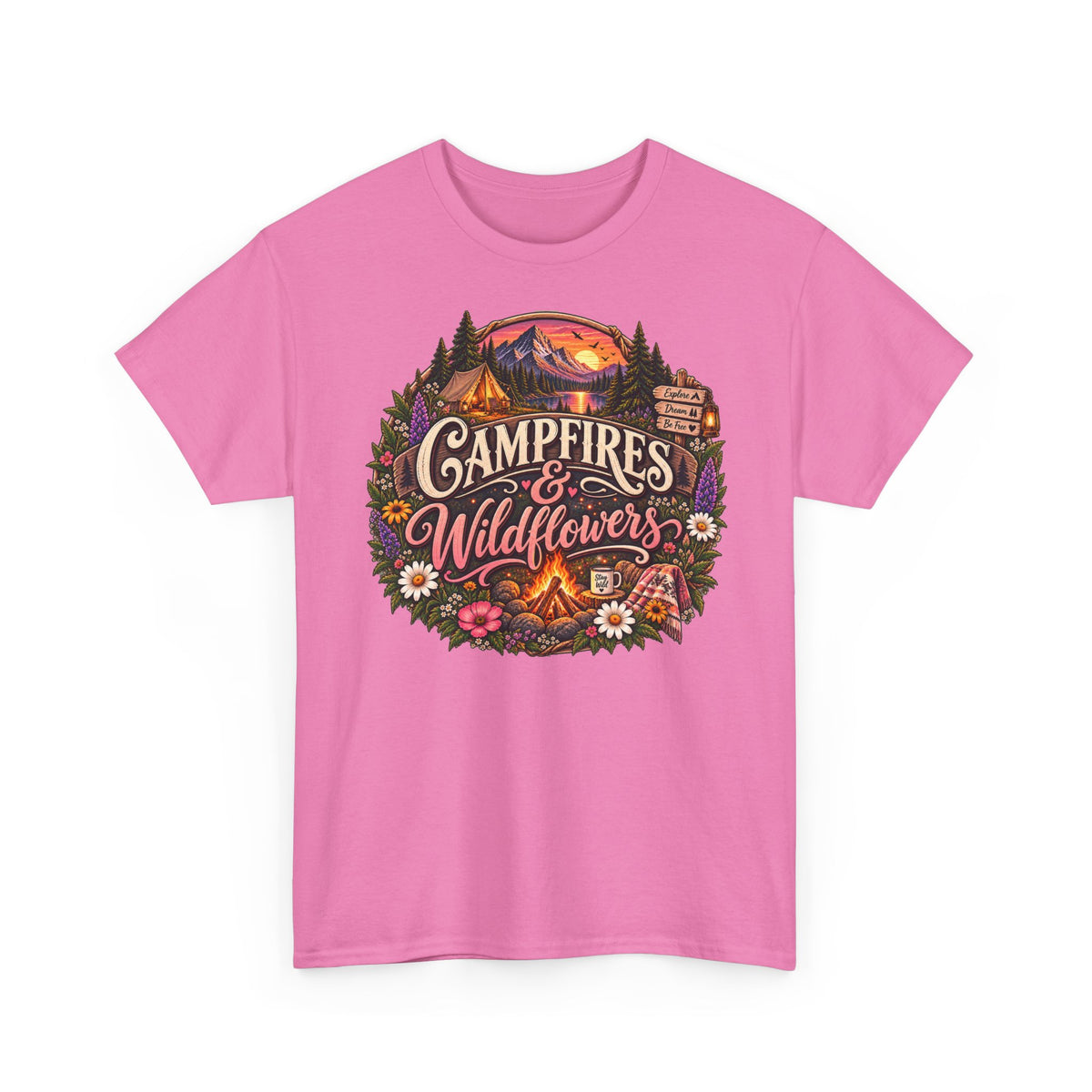 Campfires & Wildflowers T-Shirt