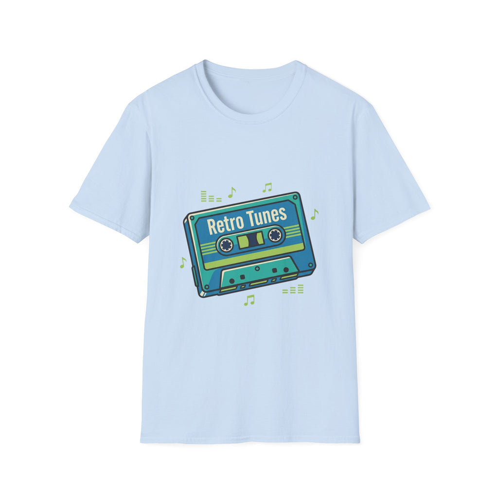 Retro Tunes- Unisex Softstyle T-Shirt