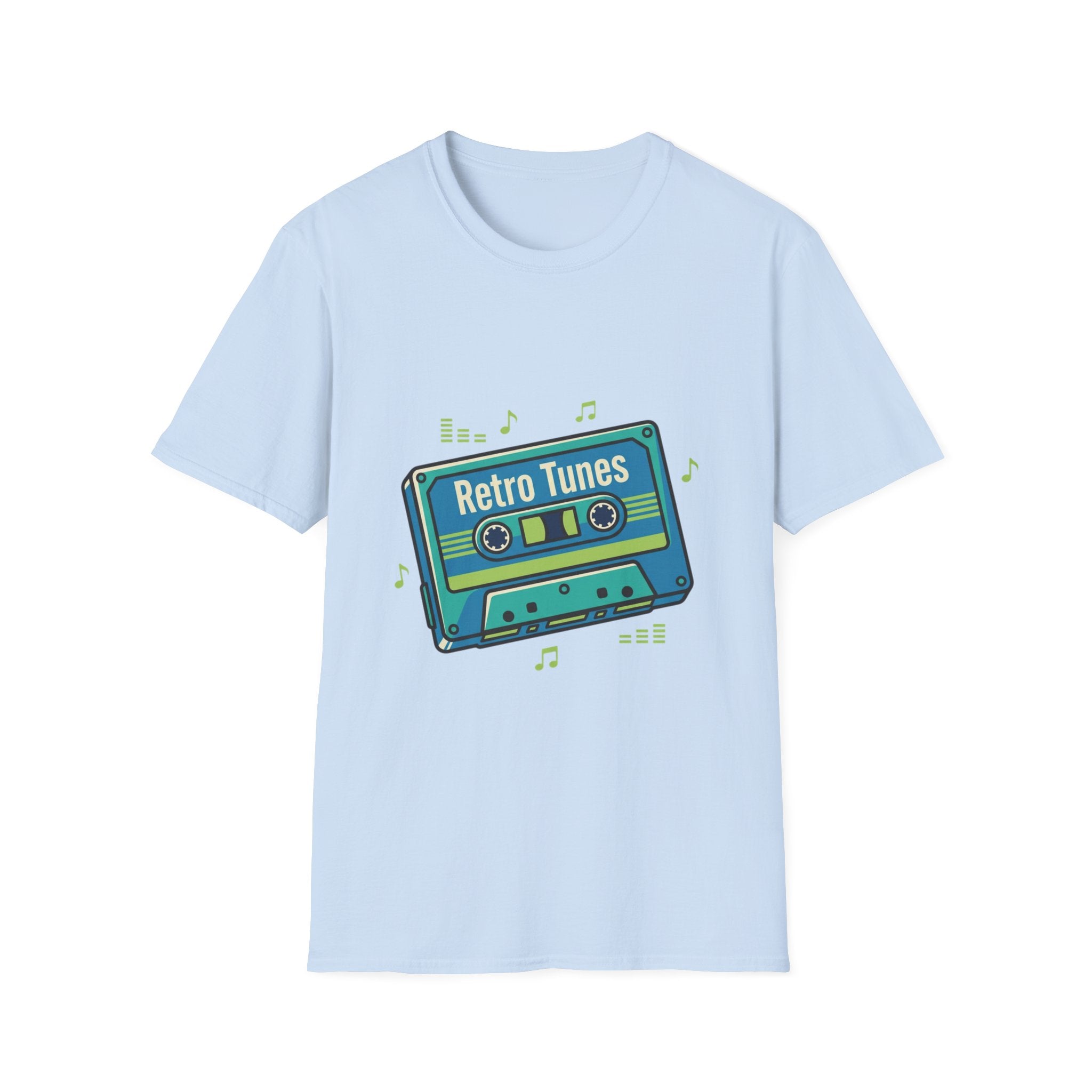 Retro Tunes- Unisex Softstyle T-Shirt