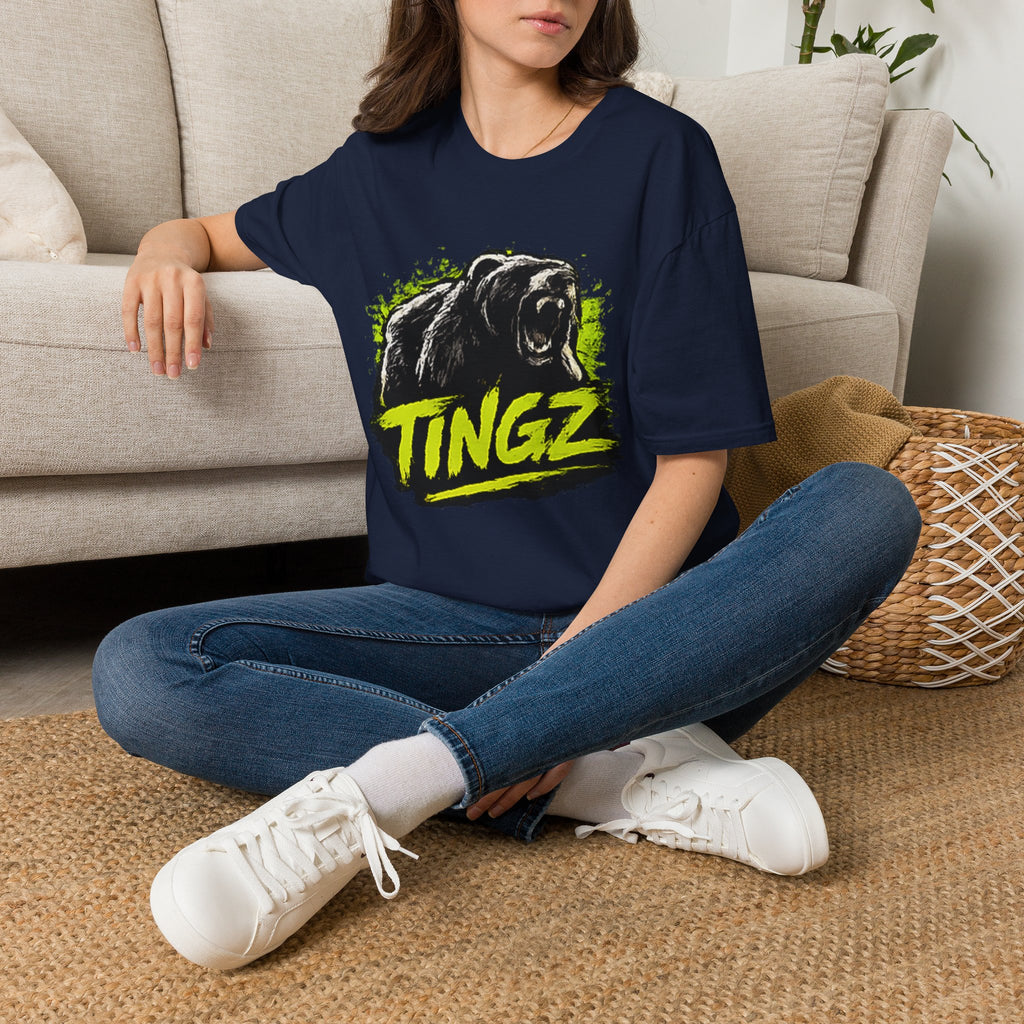 Bear TINGZ Roar T-Shirt — Bold Graphic Tee
