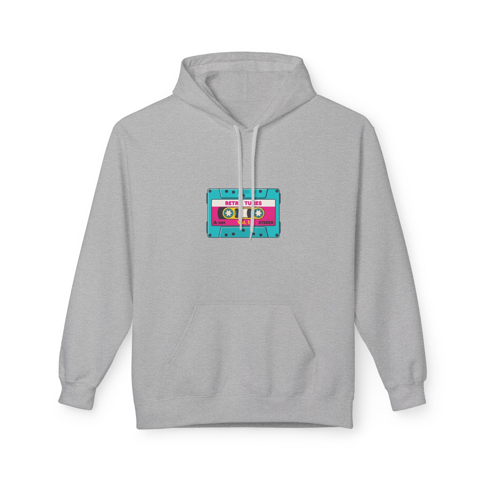 Retro Cassette Hoodie — Vintage Tape Graphic Pullover