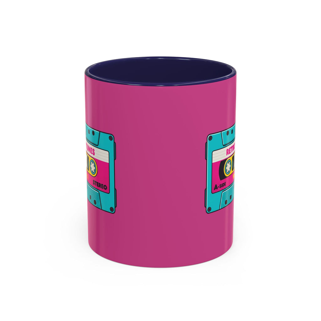 Retro Cassette Coffee Mug — 'Retro Tunes Vol. 1' Accent Mug