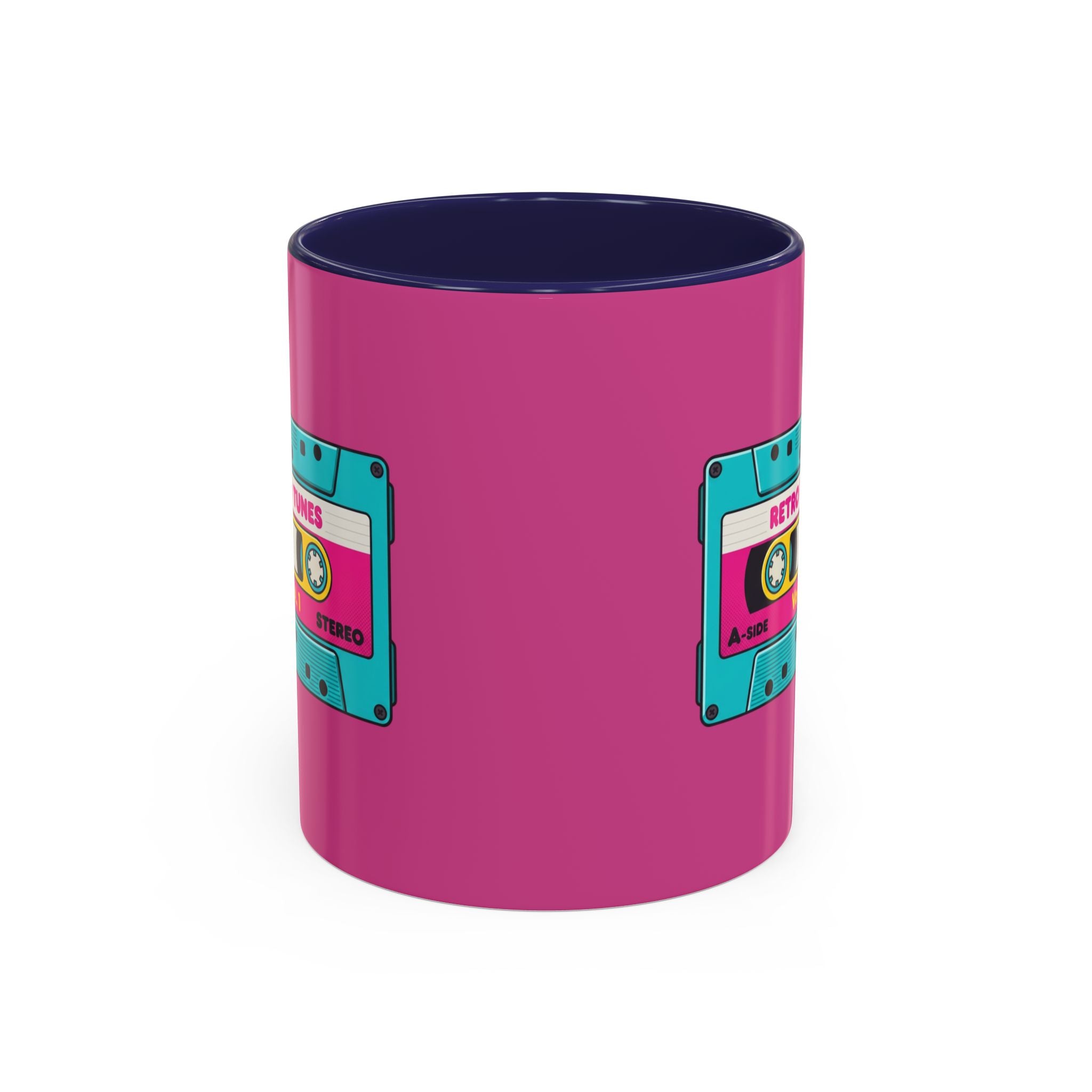 Retro Cassette Coffee Mug — 'Retro Tunes Vol. 1' Accent Mug