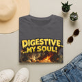 Digestive My Soul Graphic T‑Shirt — Horror Monster Skull Design