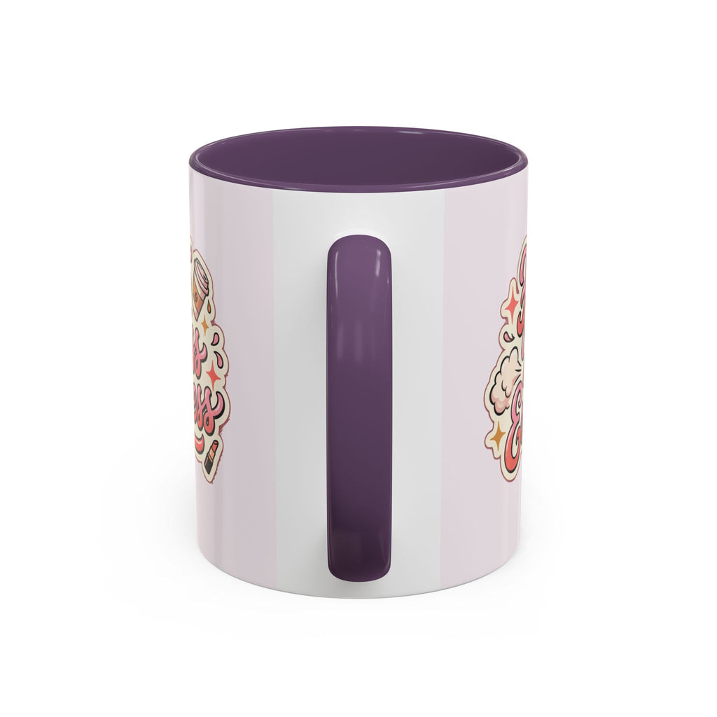 Hot Mess Express Coffee Mug — Funny Pink Accent Mug for Coffee Lovers