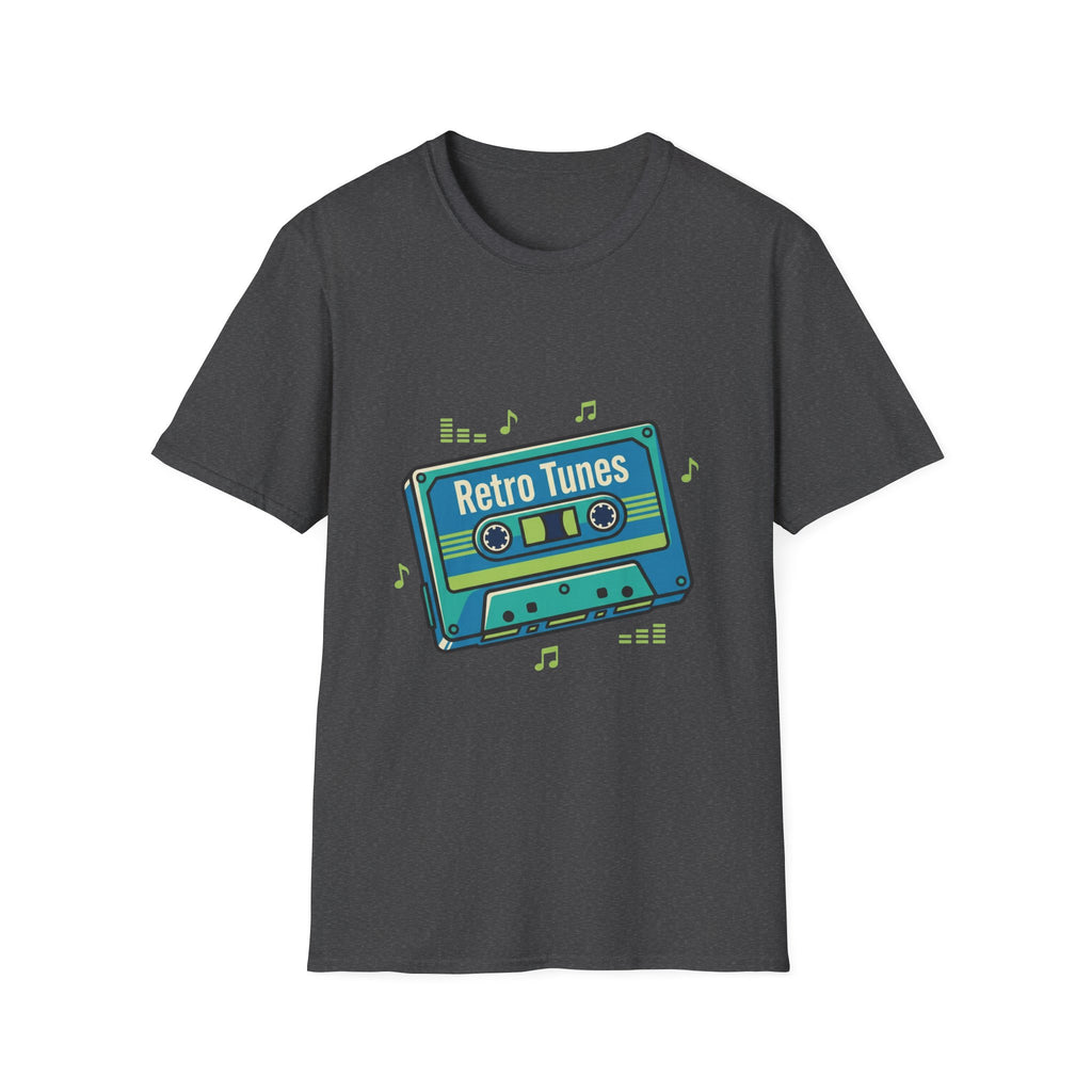 Retro Tunes- Unisex Softstyle T-Shirt