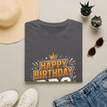 Happy Birthday Bro T-Shirt — Bold Crowned Birthday Tee for Brother