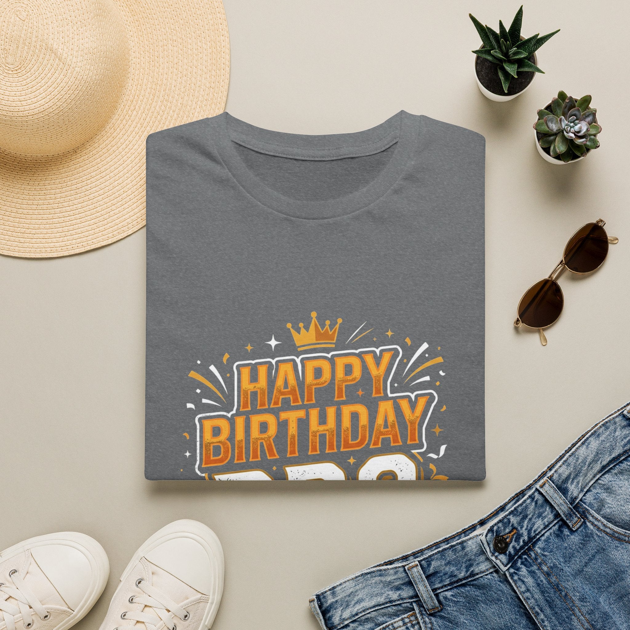 Happy Birthday Bro T-Shirt — Bold Crowned Birthday Tee for Brother