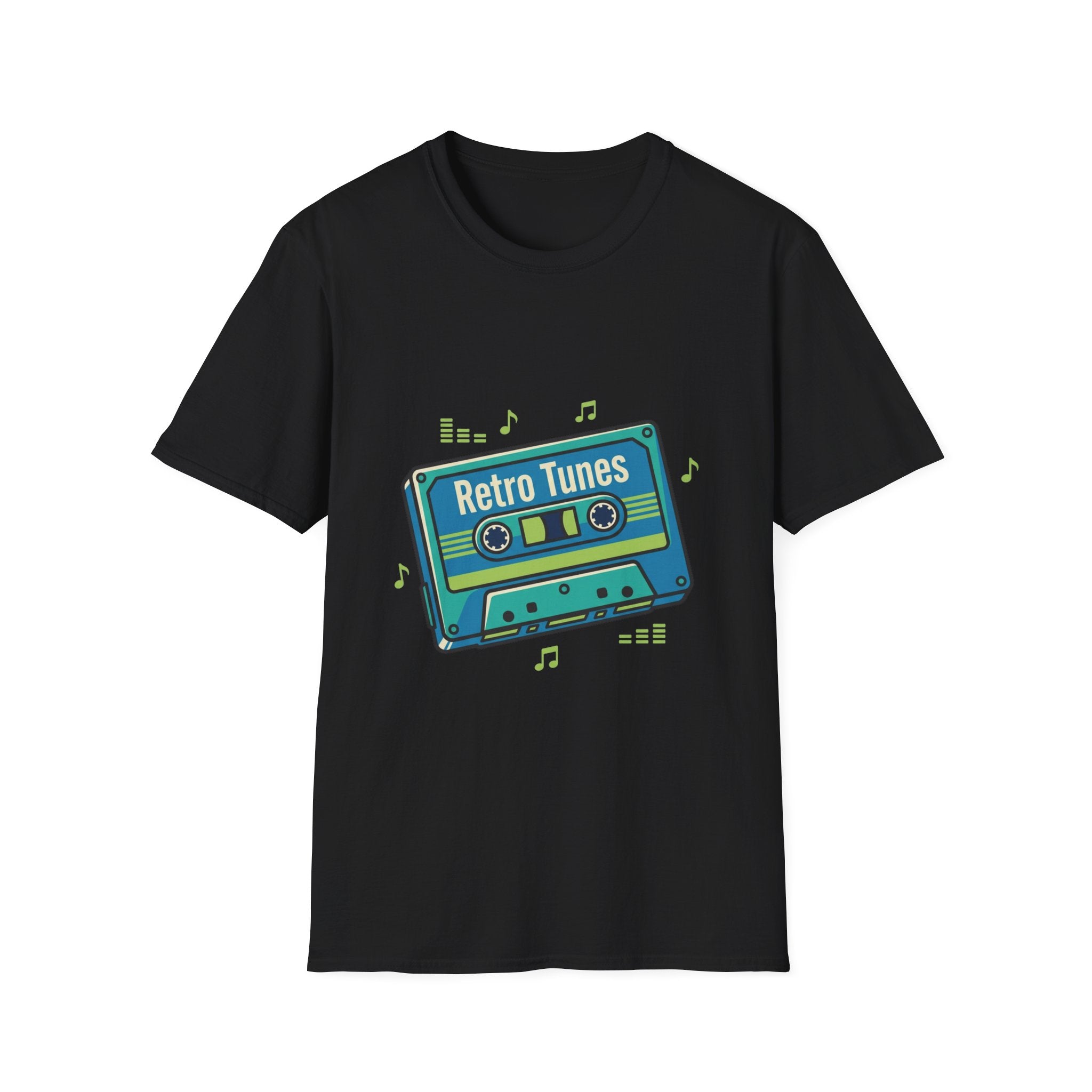 Retro Tunes- Unisex Softstyle T-Shirt