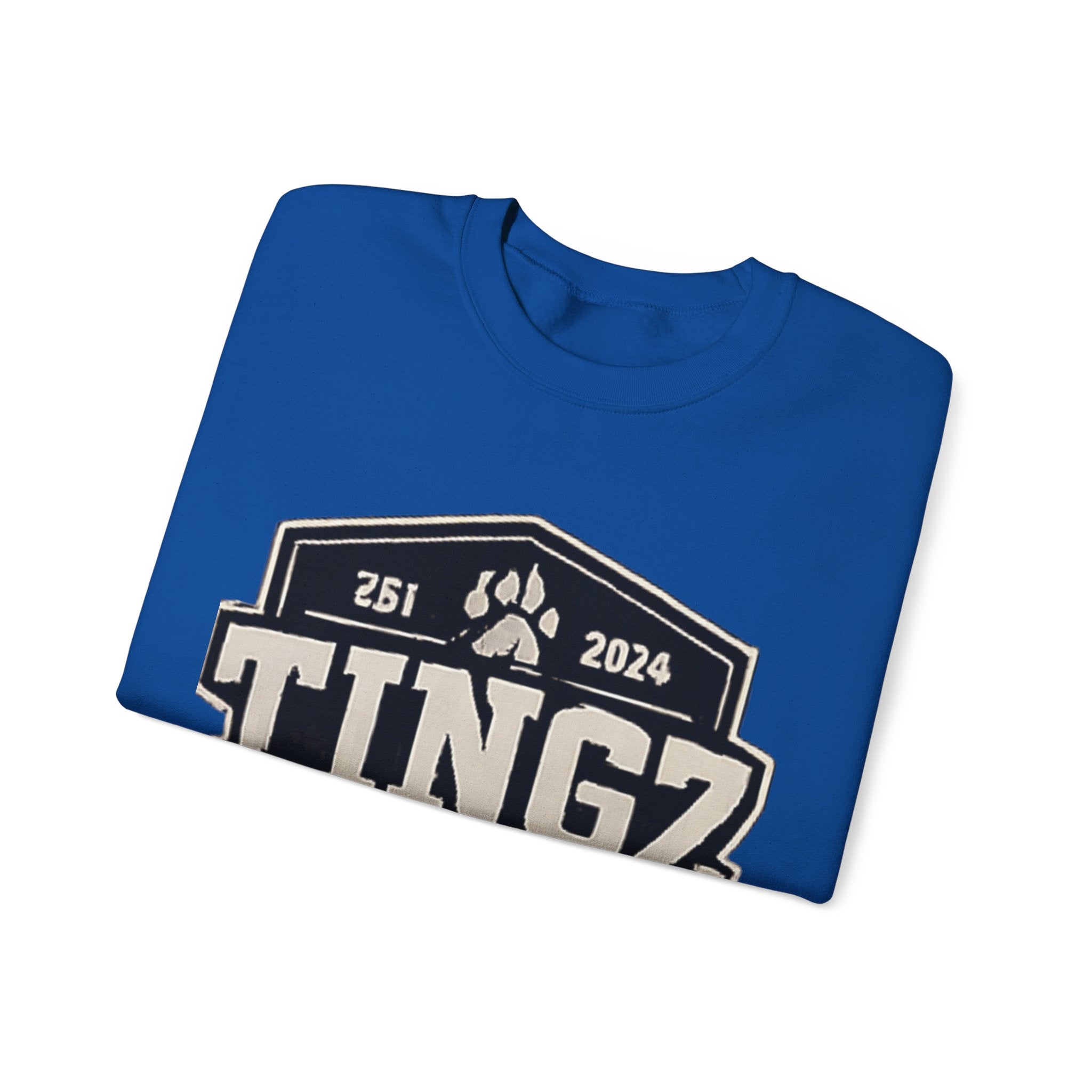 BEAR TINGZ  Badge Unisex Crewneck Sweatshirt | Vintage Wildlife Graphic Sweatshirt | Classic Streetwear Pullover