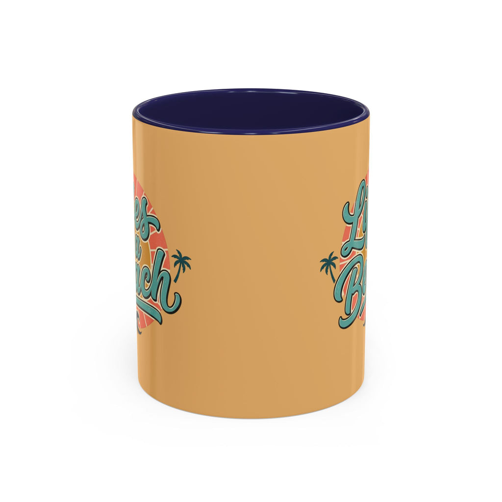 Life's a Beach Coffee Mug — Retro Beach Vibes 11/15oz Accent Mug