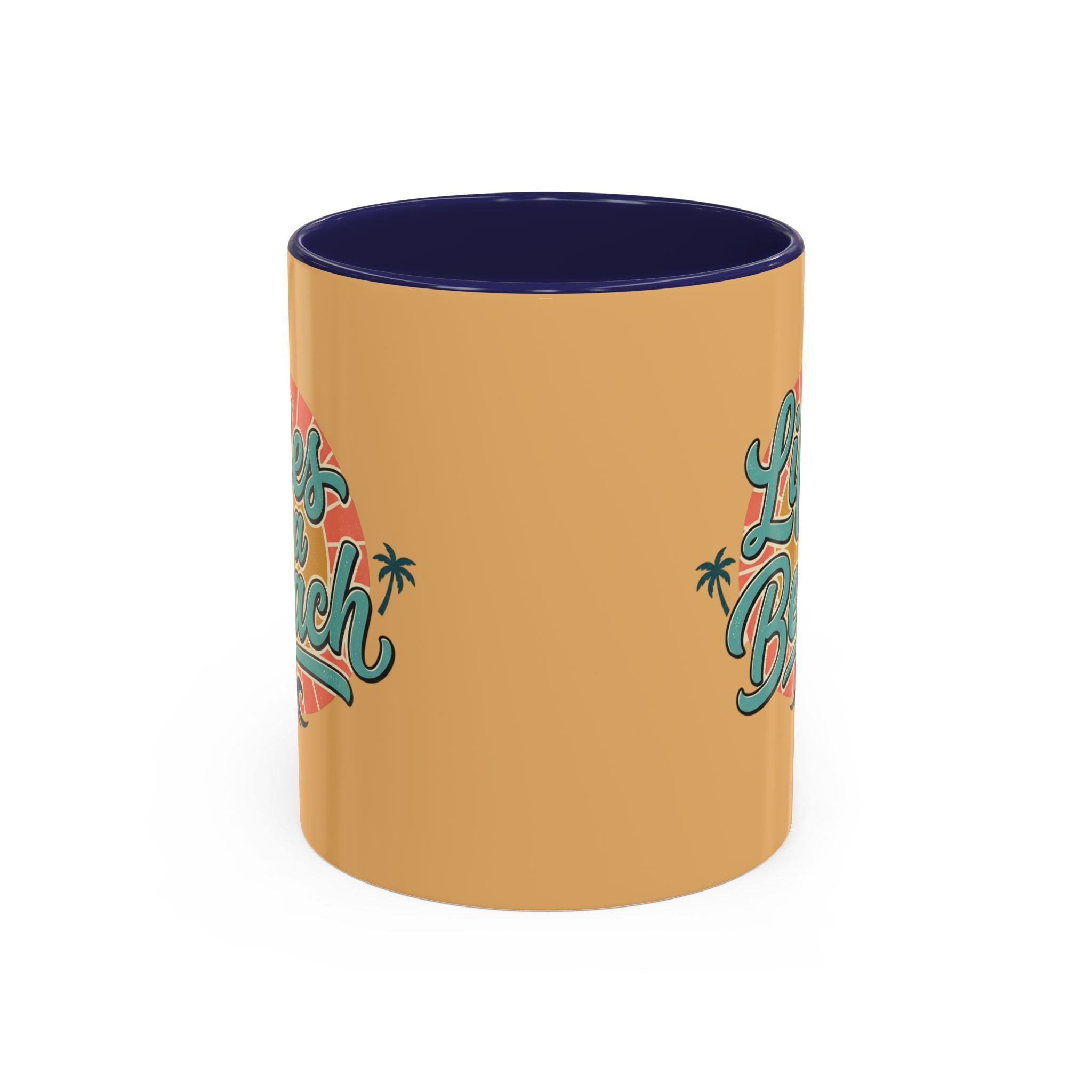 Life's a Beach Coffee Mug — Retro Beach Vibes 11/15oz Accent Mug