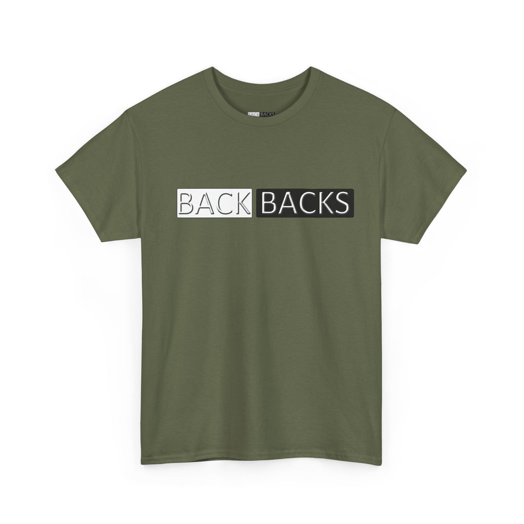 Unisex Back Backs Minimal T-Shirt