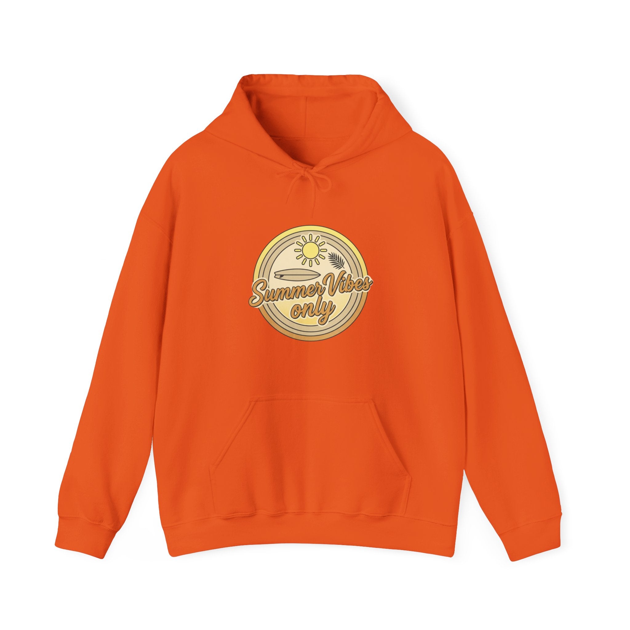 Retro Daisy “Summer Vibes Only” Hoodie — Vintage Floral Cozy Pullover