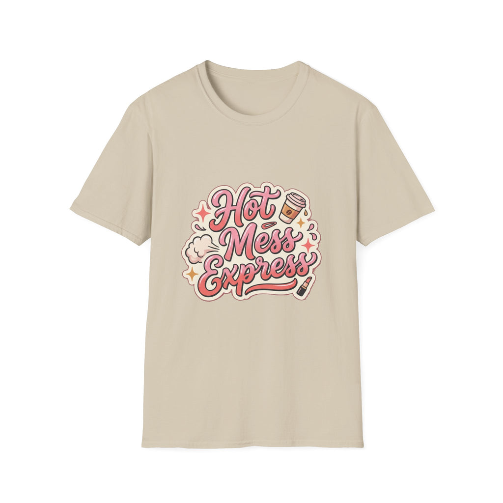 Hot Mess Express- Unisex Softstyle T-Shirt