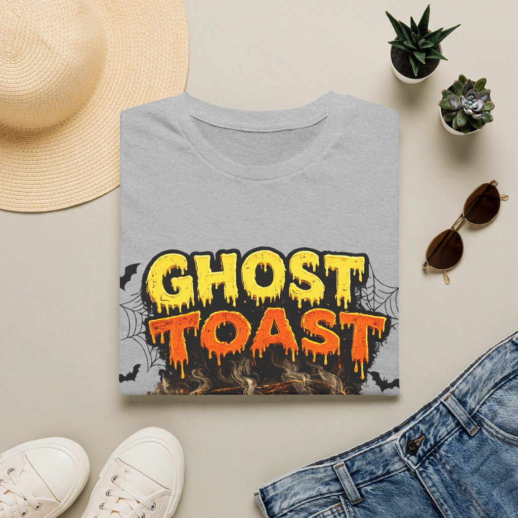 Ghost Toast Halloween T-Shirt — Spooky Haunted Breakfast Graphic Tee