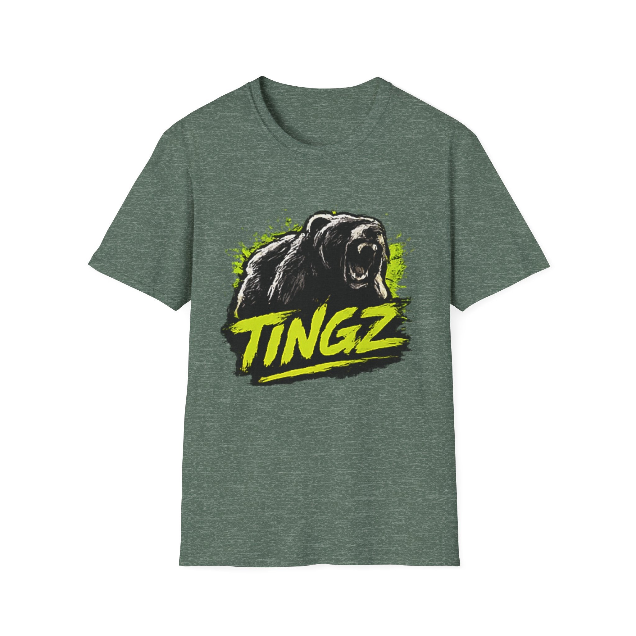 Bear TINGZ Roar T-Shirt — Bold Graphic Tee