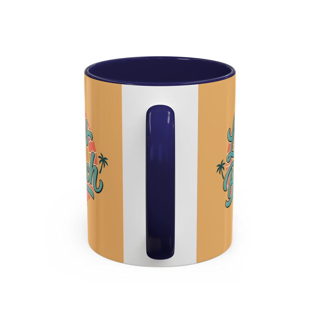 Life's a Beach Coffee Mug — Retro Beach Vibes 11/15oz Accent Mug