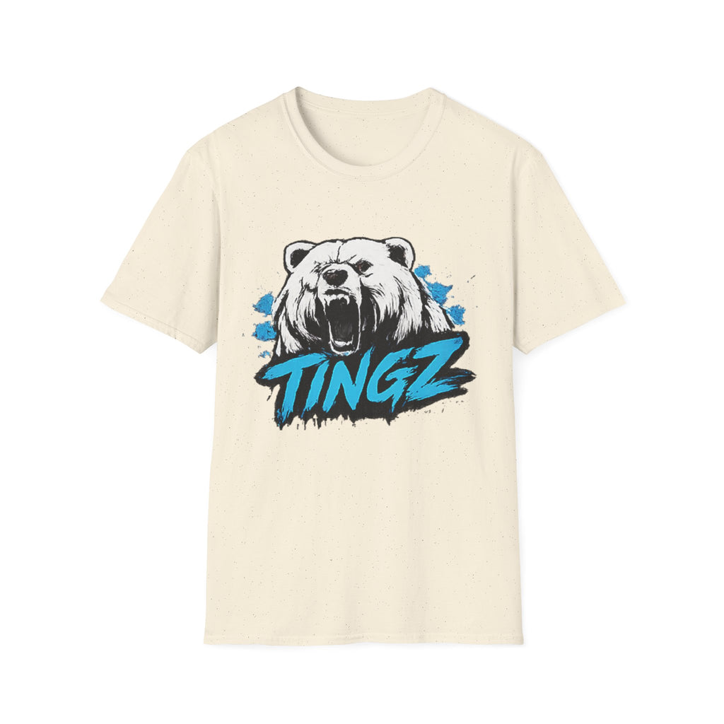 Roaring Bear TINGZ T-Shirt — Graphic Tee for Streetwear & Casual