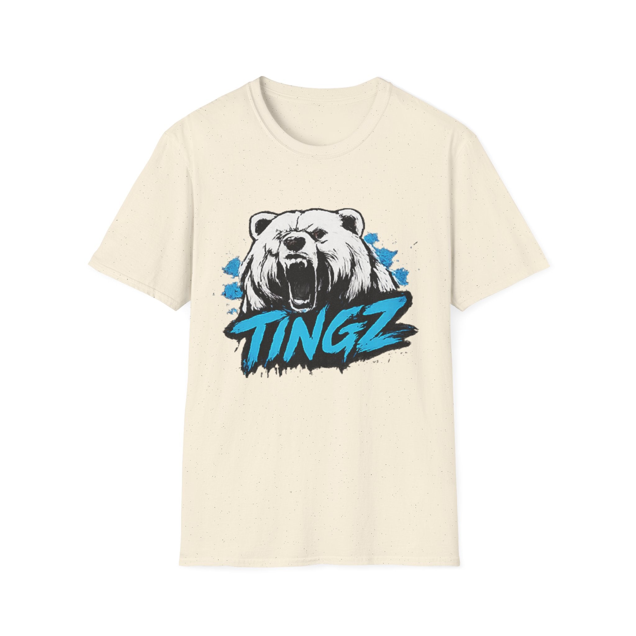 Roaring Bear TINGZ T-Shirt — Graphic Tee for Streetwear & Casual