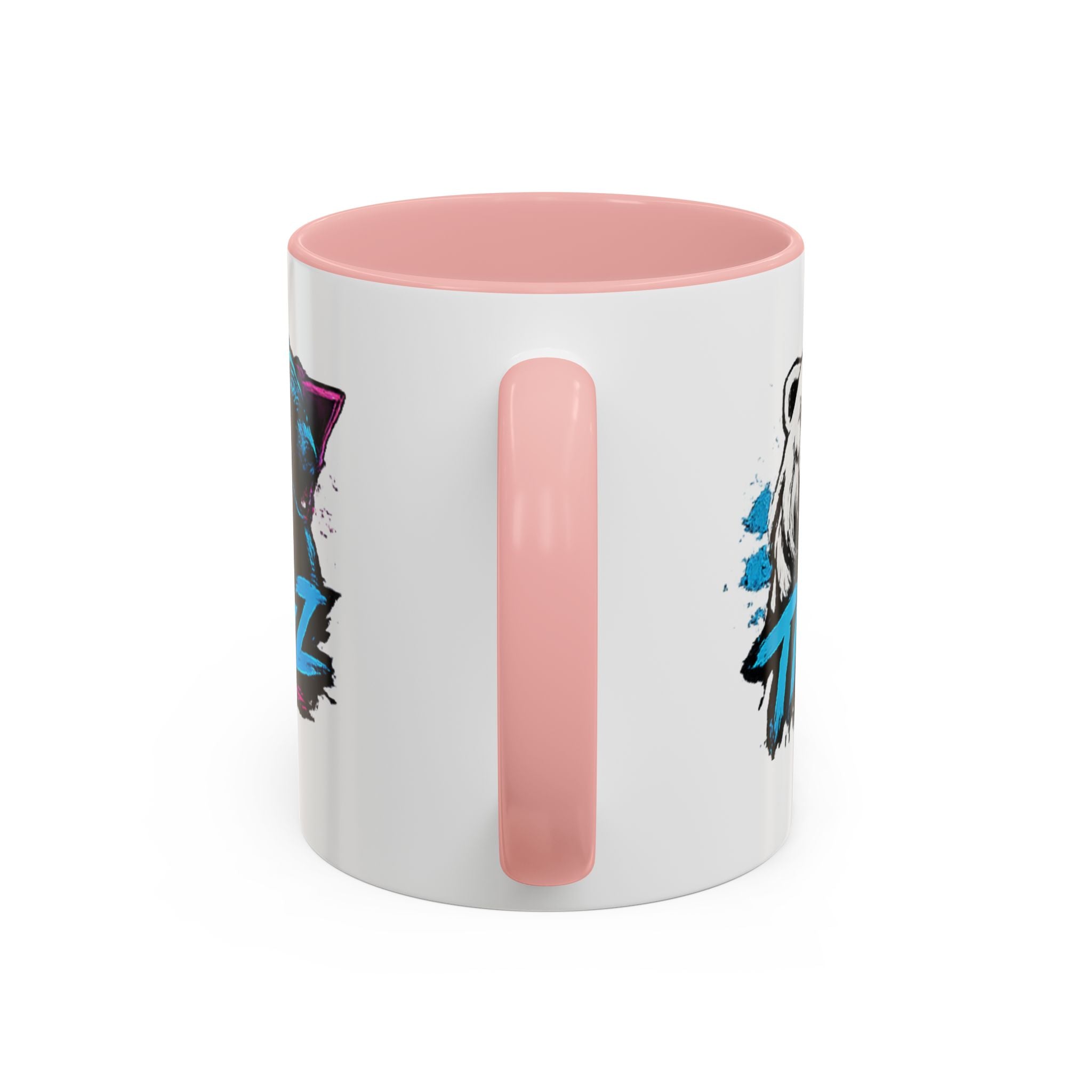 Bear Tingz Accent Coffee Mug — 11/15oz Gamer Logo Ceramic Mug