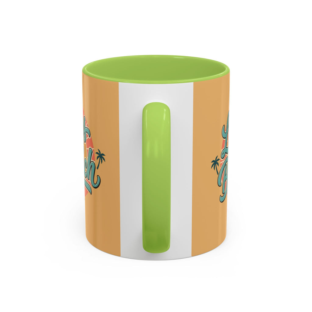 Life's a Beach Coffee Mug — Retro Beach Vibes 11/15oz Accent Mug