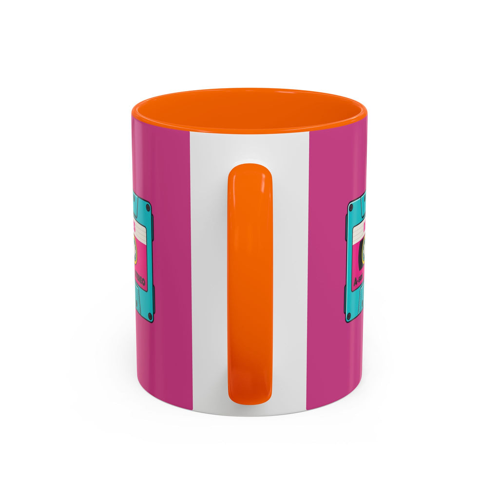 Retro Cassette Coffee Mug — 'Retro Tunes Vol. 1' Accent Mug