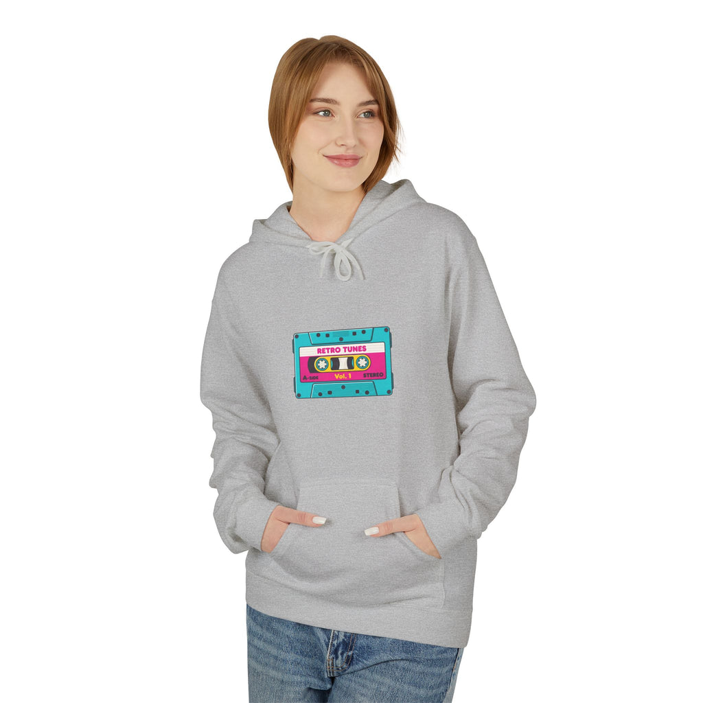 Retro Cassette Hoodie — Vintage Tape Graphic Pullover