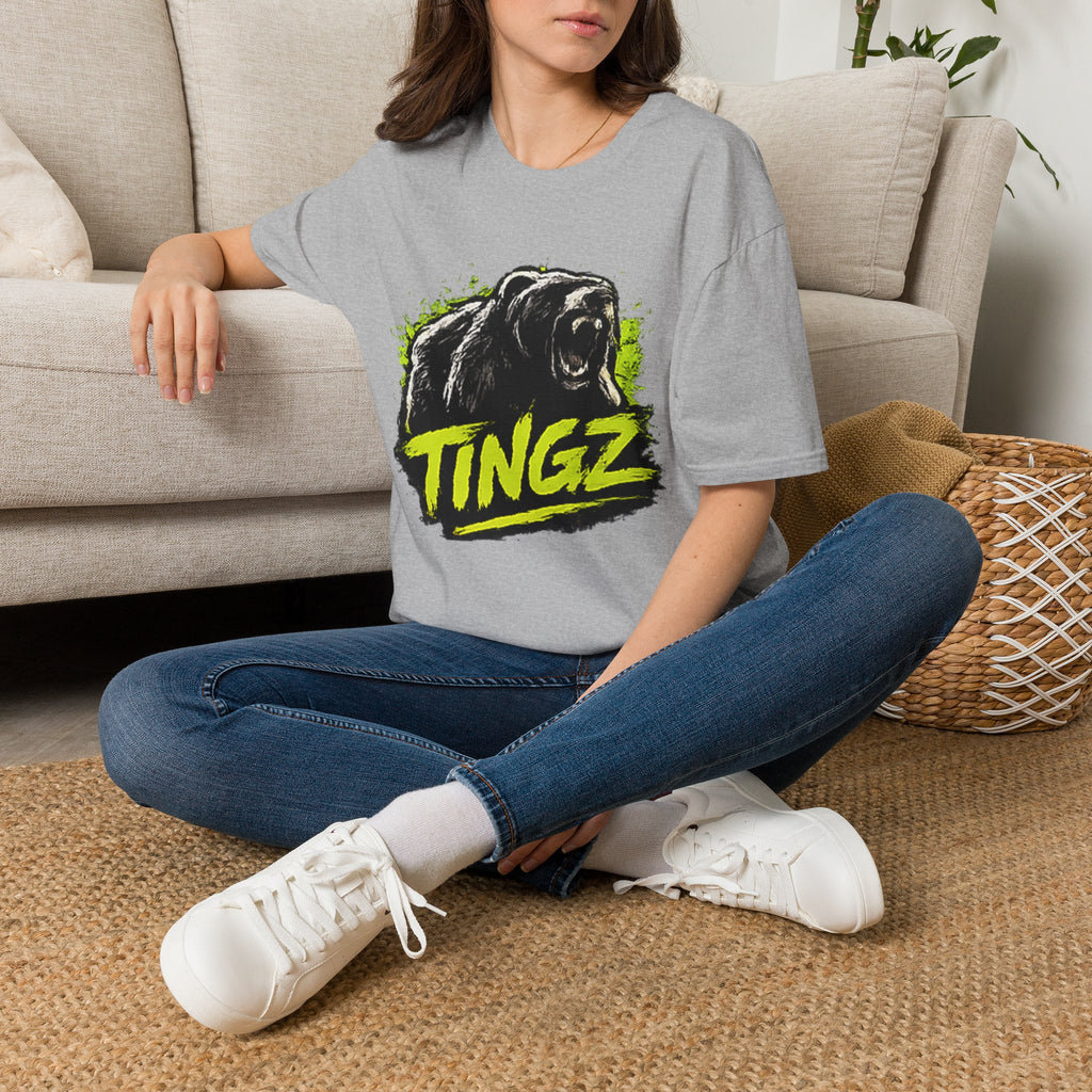 Bear TINGZ Roar T-Shirt — Bold Graphic Tee