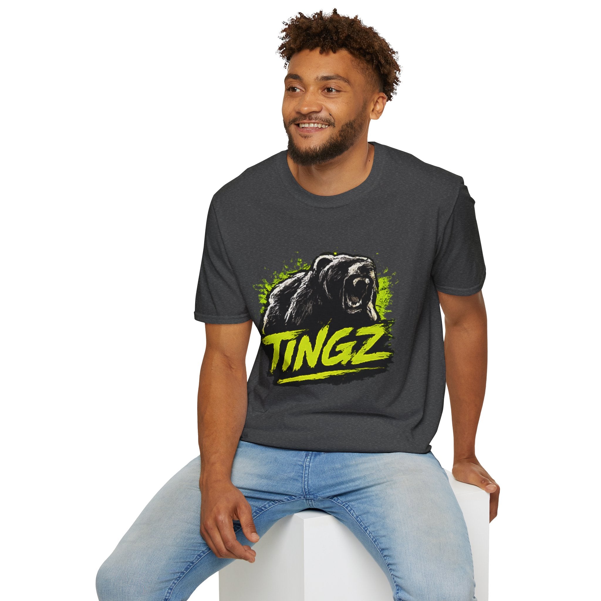 Bear TINGZ Roar T-Shirt — Bold Graphic Tee
