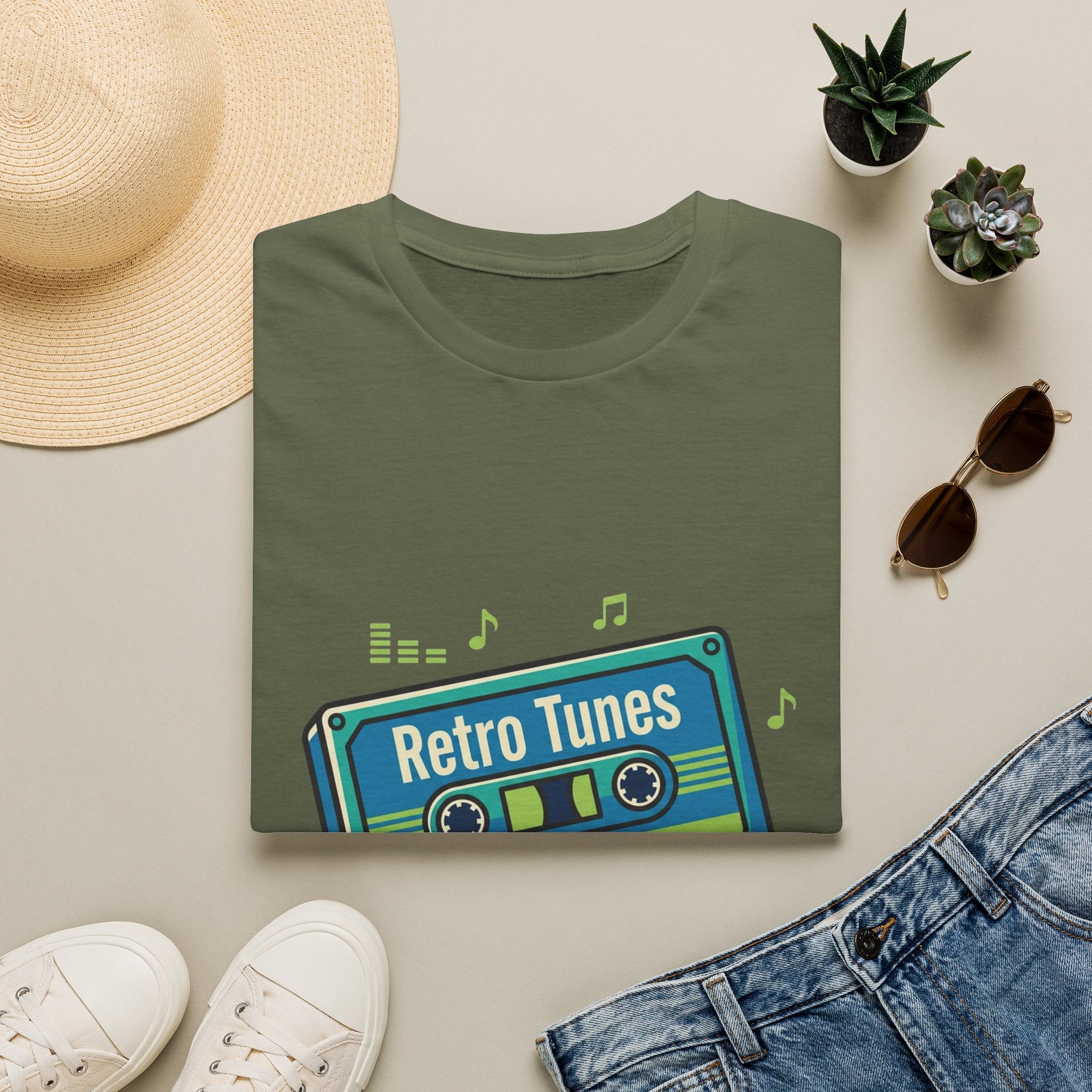 Retro Tunes- Unisex Softstyle T-Shirt
