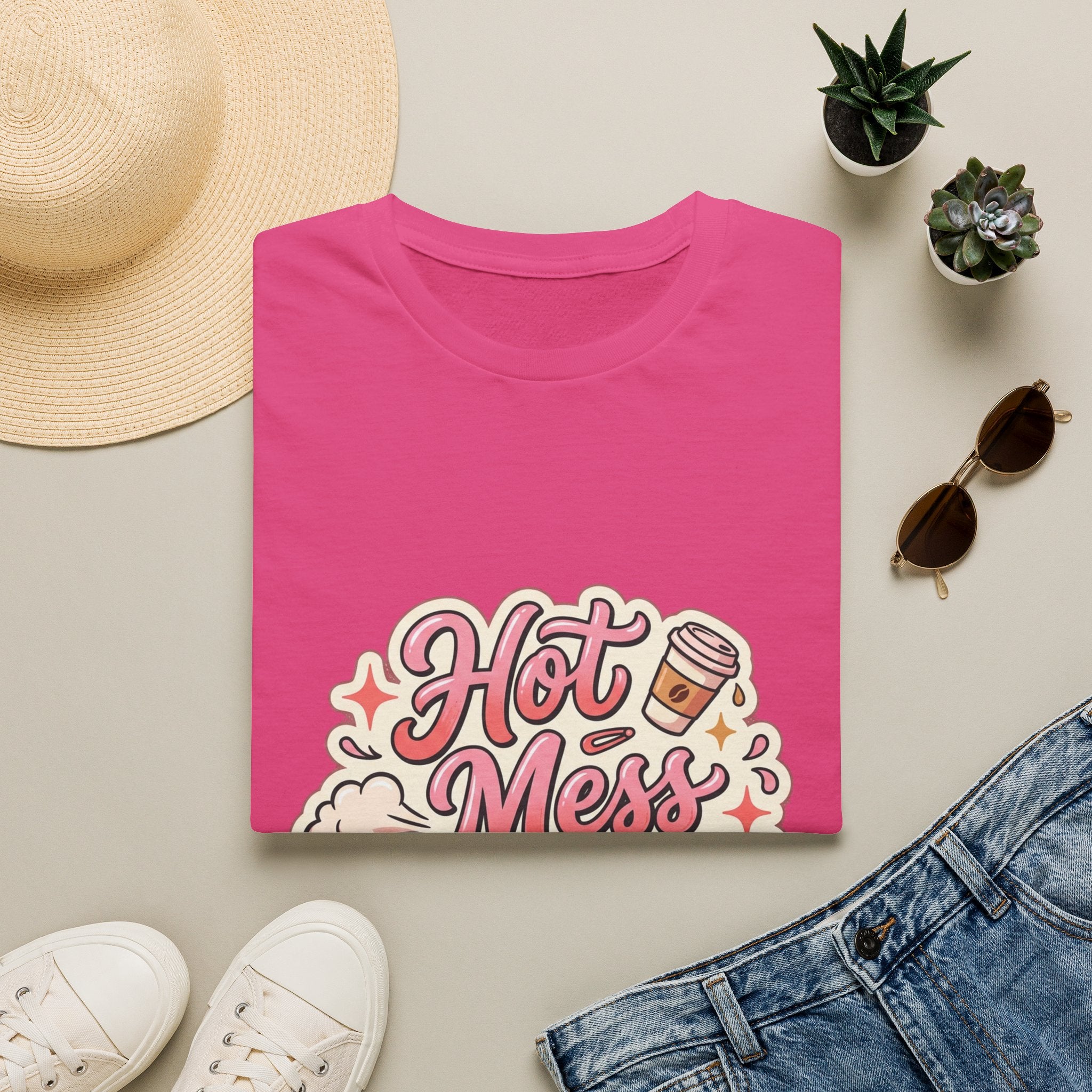 Hot Mess Express- Unisex Softstyle T-Shirt