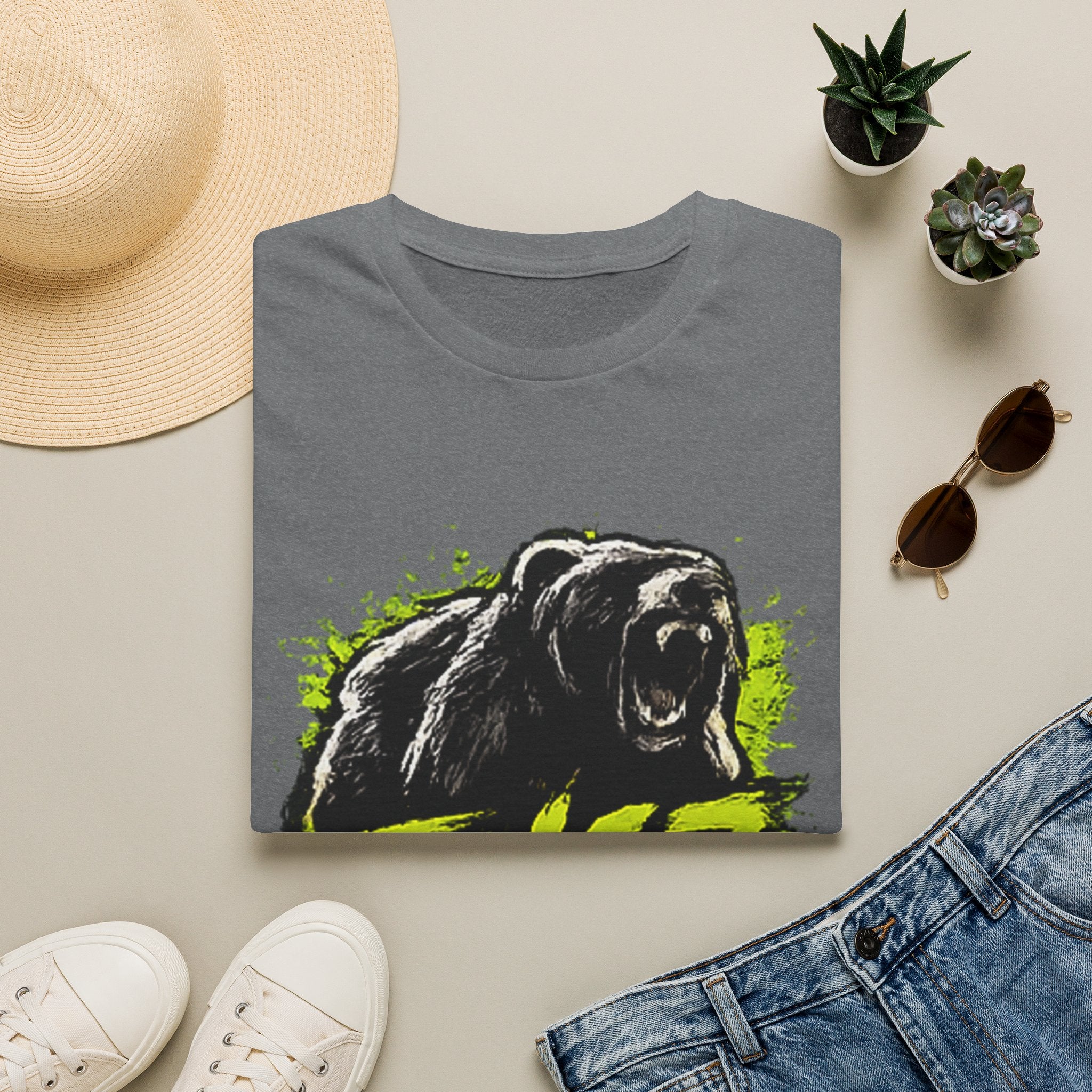Bear TINGZ Roar T-Shirt — Bold Graphic Tee