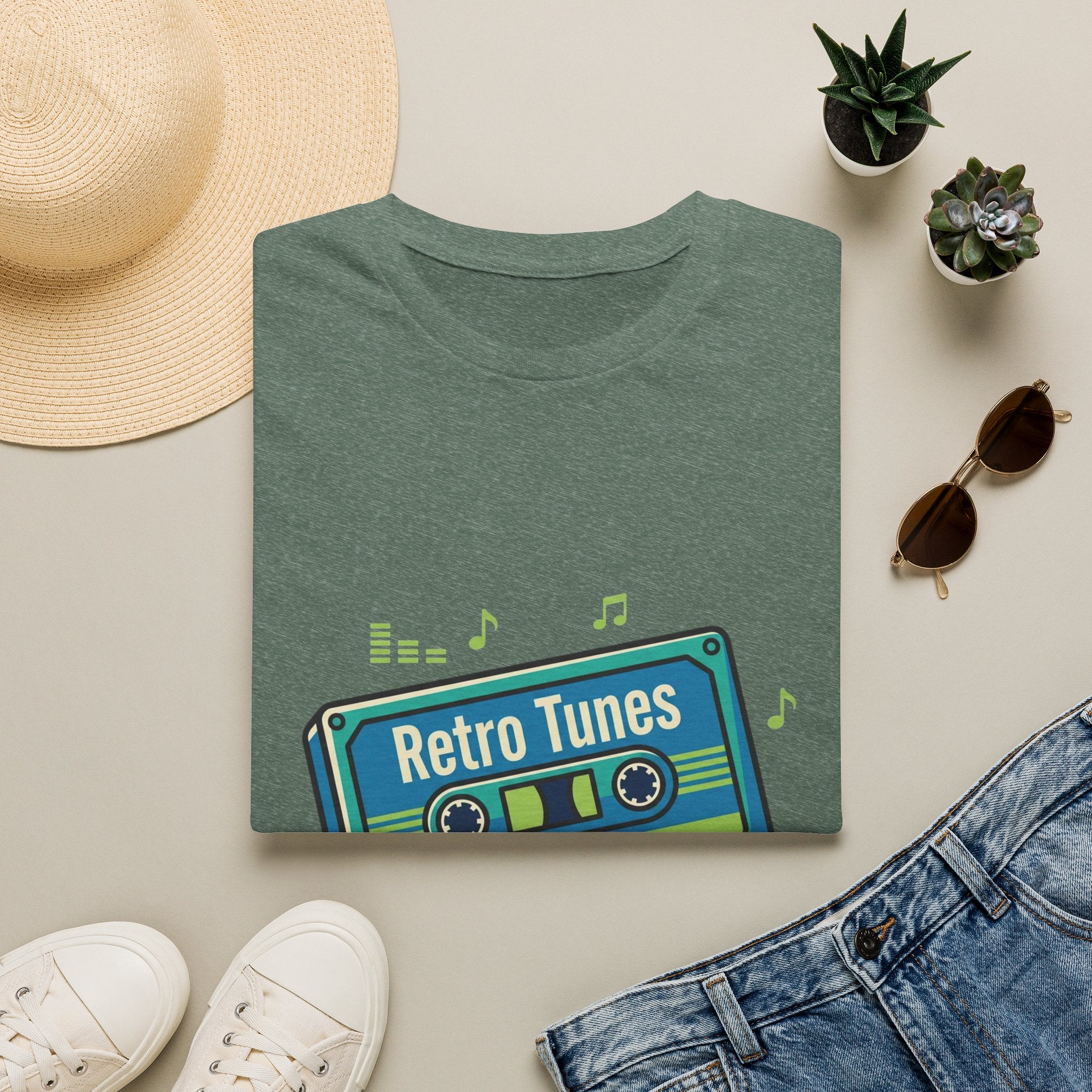 Retro Tunes- Unisex Softstyle T-Shirt