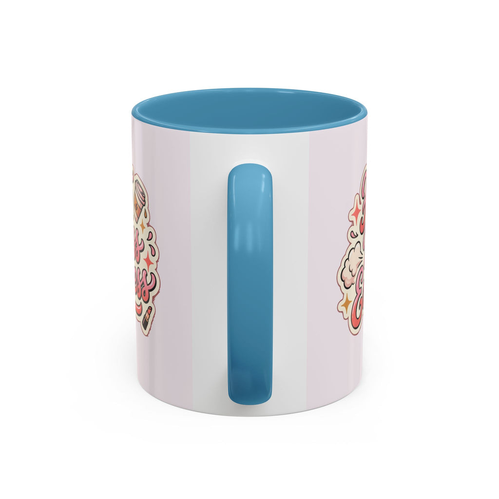 Hot Mess Express Coffee Mug — Funny Pink Accent Mug for Coffee Lovers