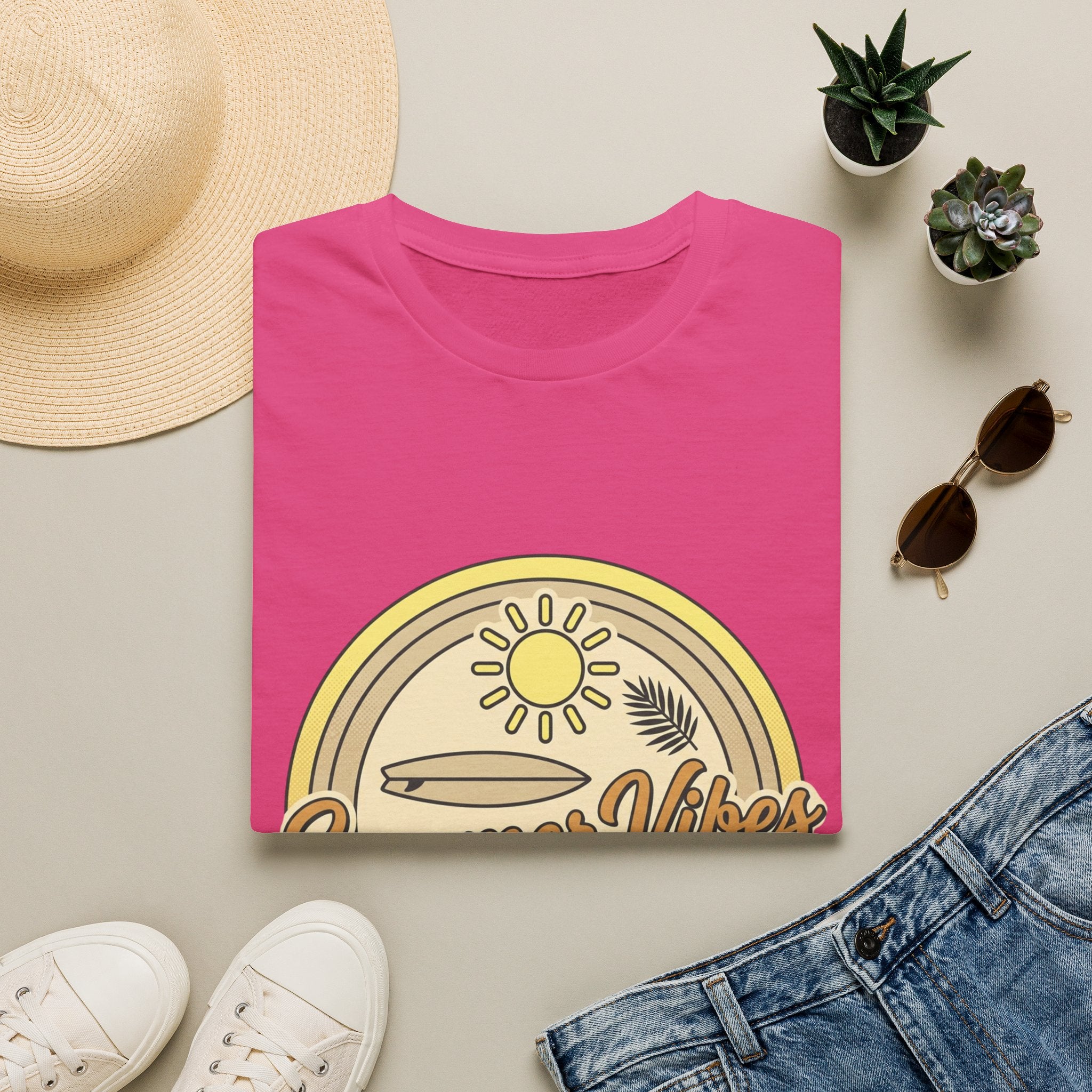 Summer Vibes Only Bold T‑Shirt
