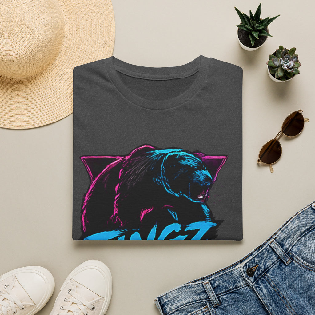 Bear TINGZ Graphic T-Shirt —  Retro Neon Crew Tee