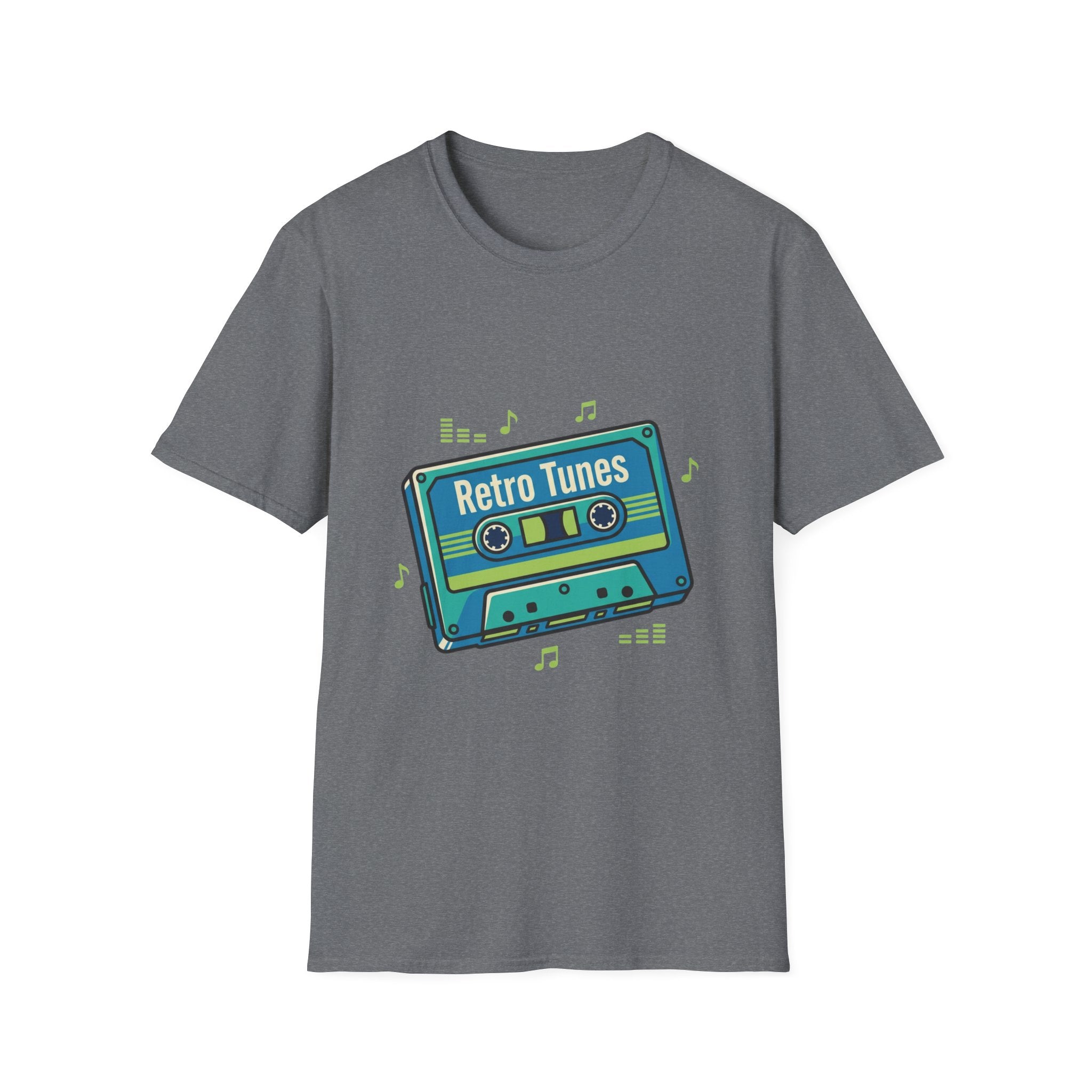 Retro Tunes- Unisex Softstyle T-Shirt