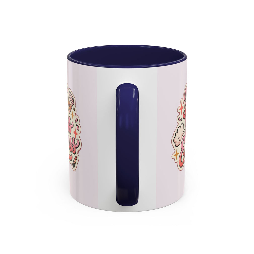 Hot Mess Express Coffee Mug — Funny Pink Accent Mug for Coffee Lovers