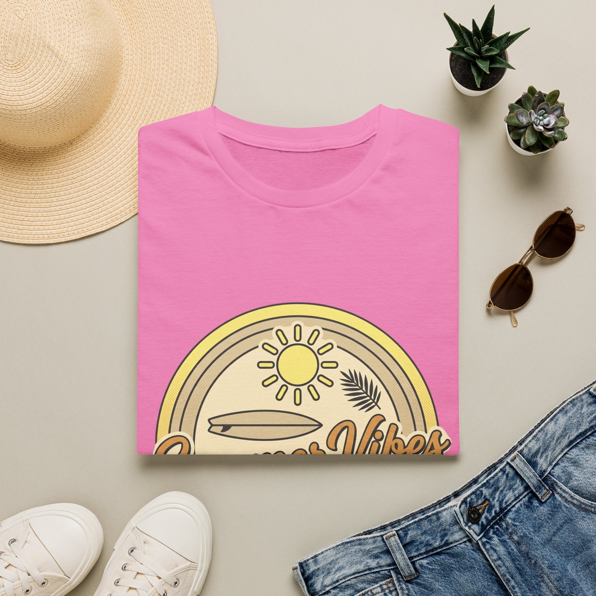 Summer Vibes Only Bold T‑Shirt