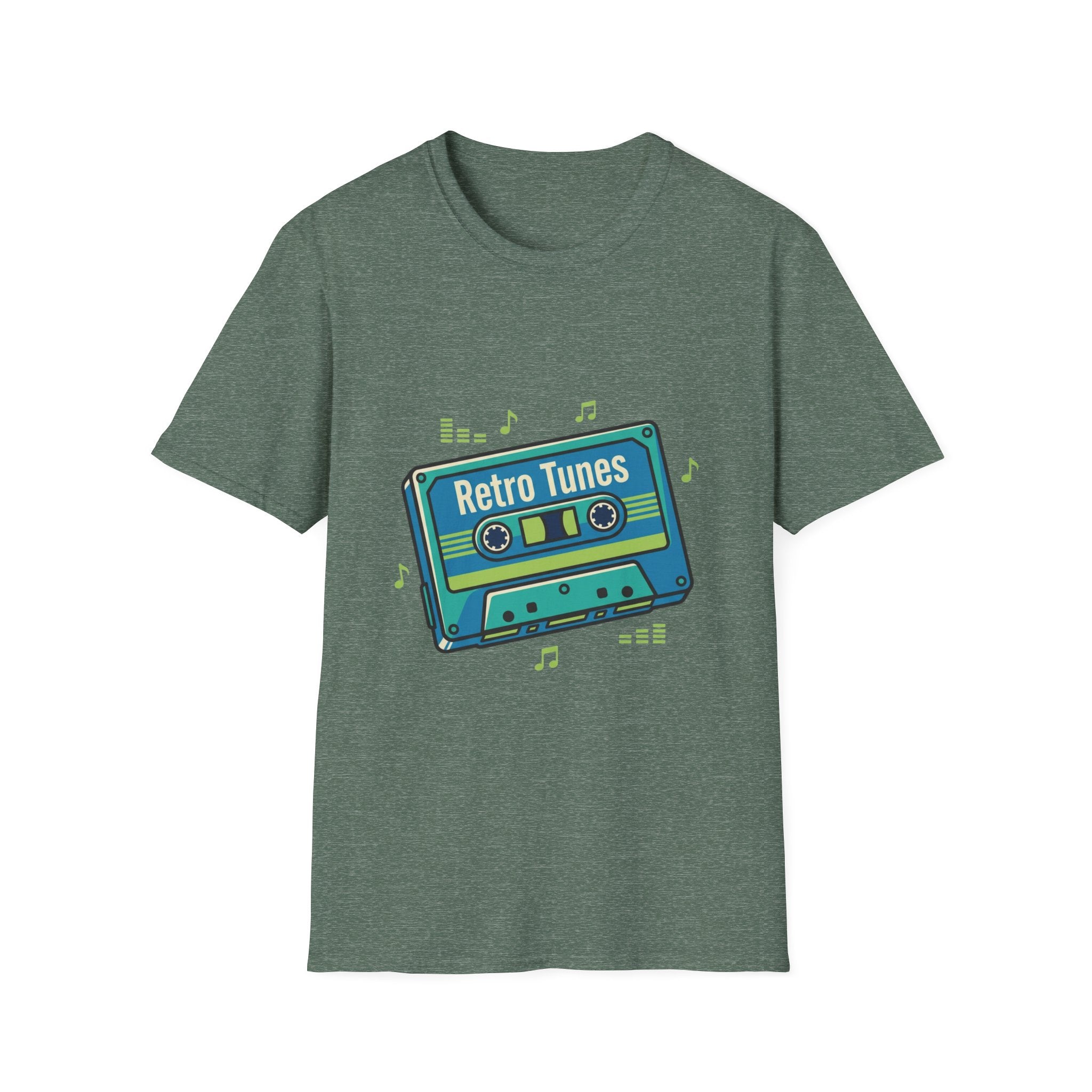 Retro Tunes- Unisex Softstyle T-Shirt