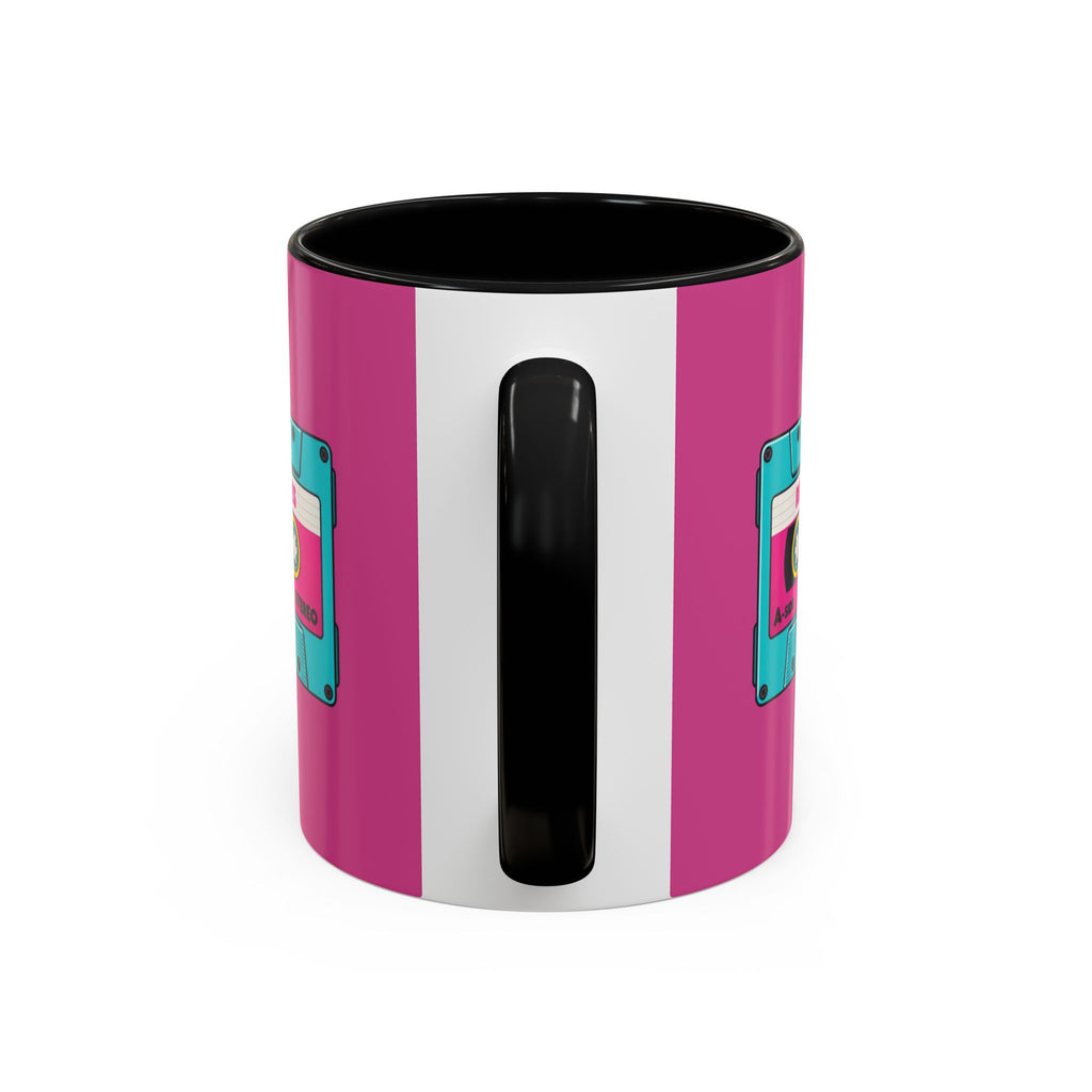 Retro Cassette Coffee Mug — 'Retro Tunes Vol. 1' Accent Mug
