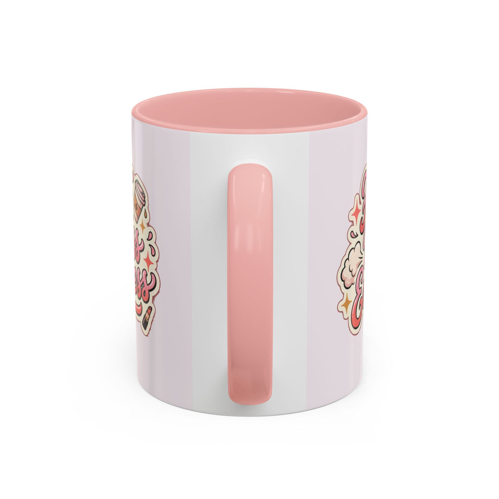 Hot Mess Express Coffee Mug — Funny Pink Accent Mug for Coffee Lovers