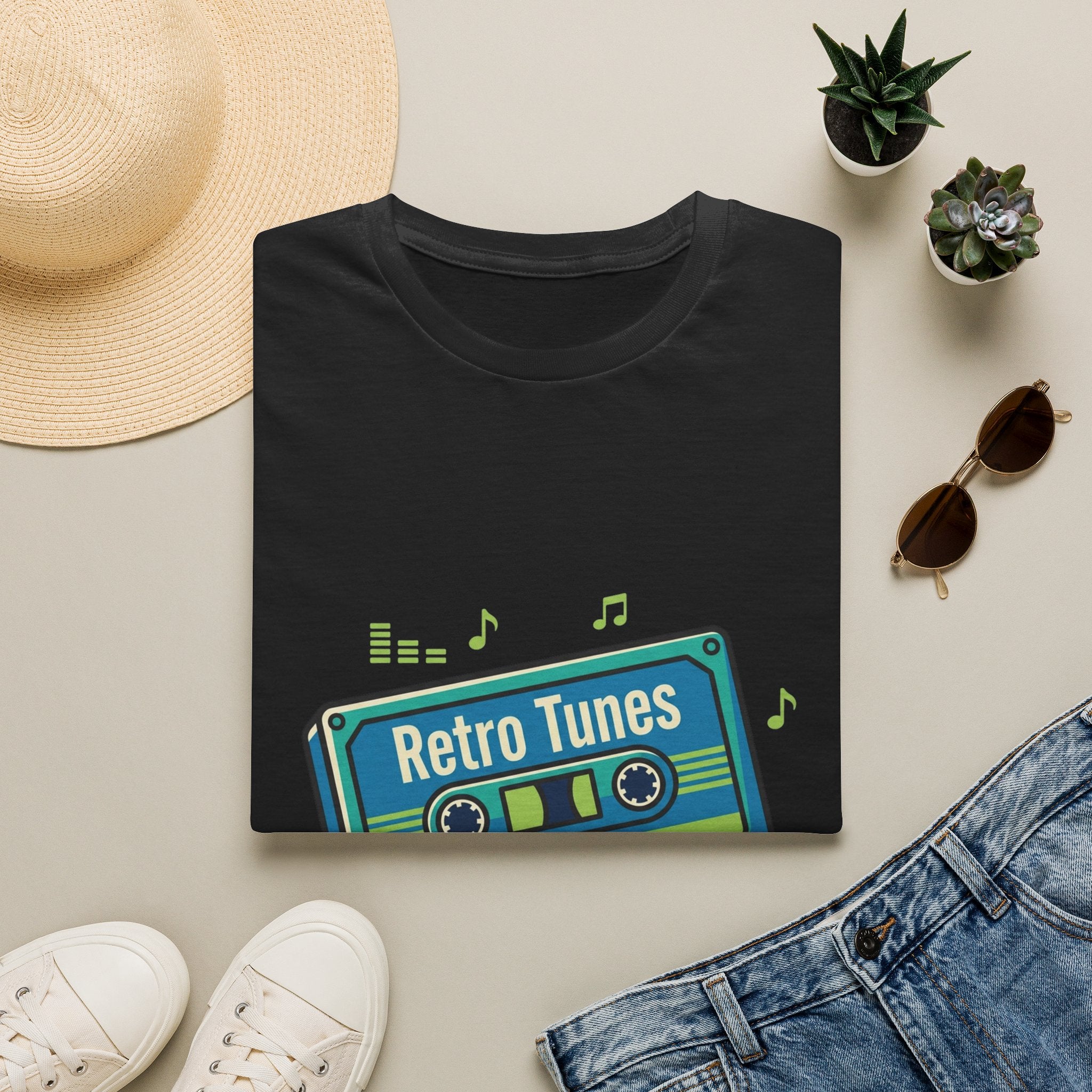 Retro Tunes- Unisex Softstyle T-Shirt