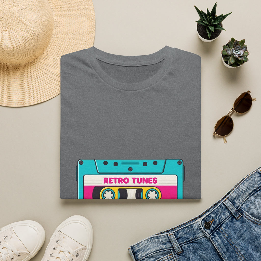 Retro Tunes Cassette T-Shirt — Vintage 80s Music Tee