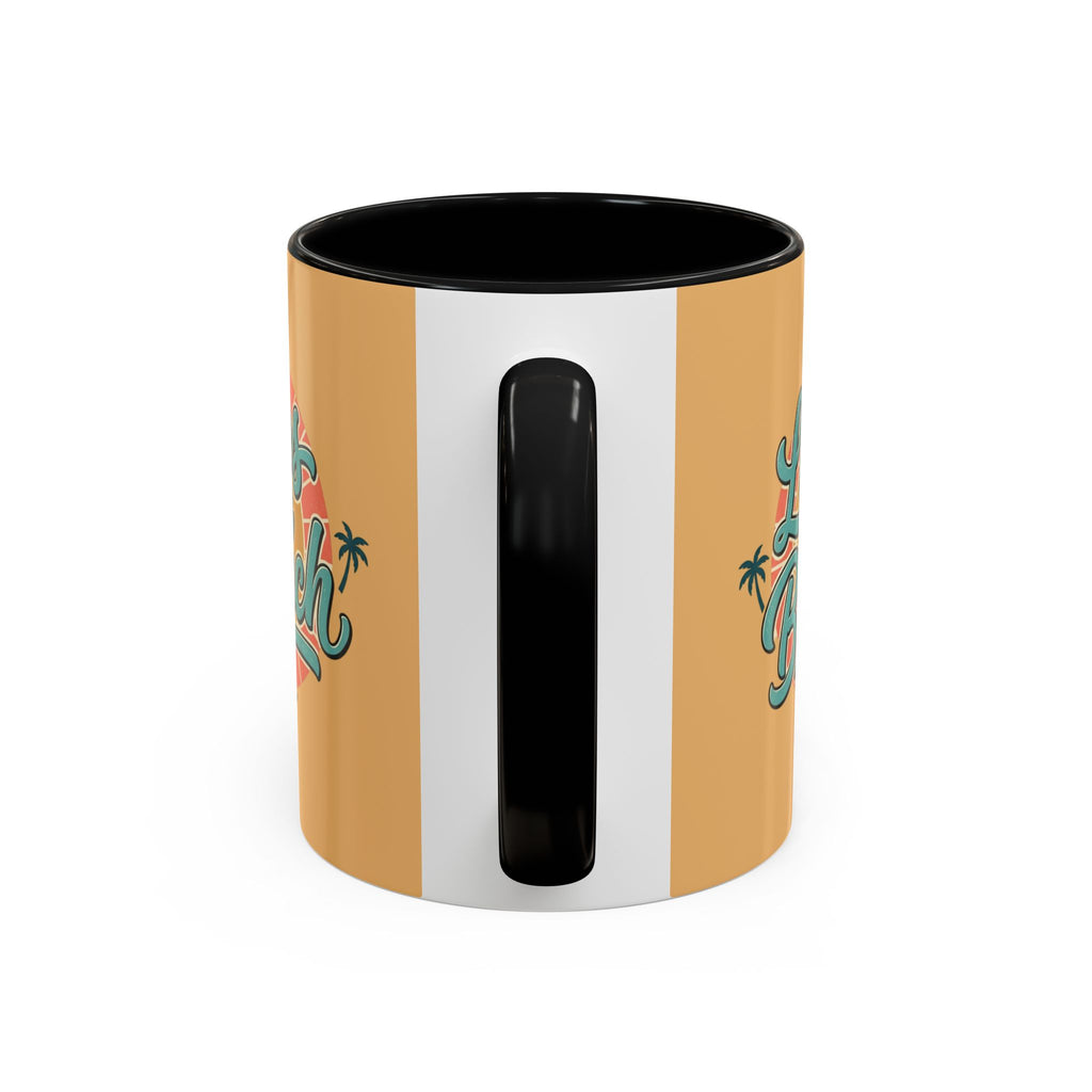 Life's a Beach Coffee Mug — Retro Beach Vibes 11/15oz Accent Mug